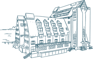 Illustrierte Seminarstätte des IVT in Rostock