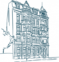 Illustrierte Seminarstätte des IVT in Dresden